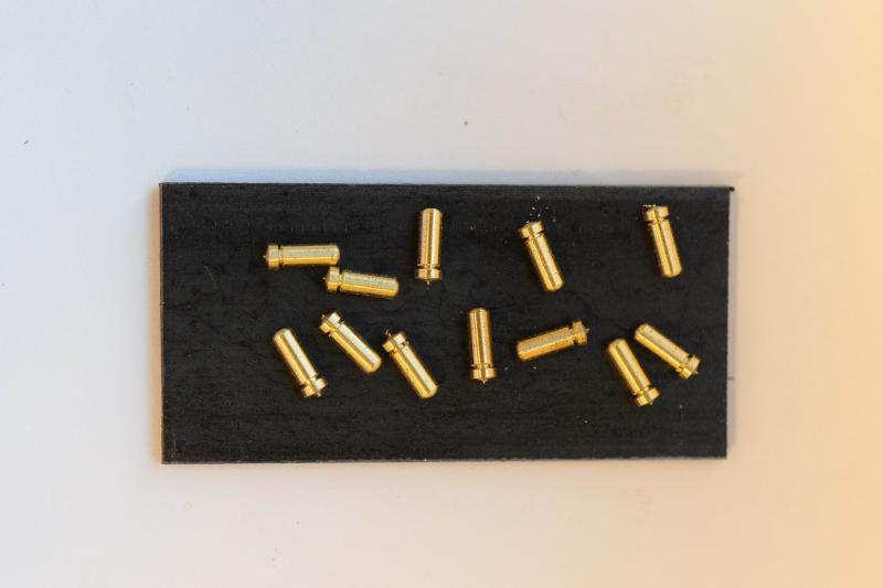 Brass Rounded Detent Pin (Pack of 5)